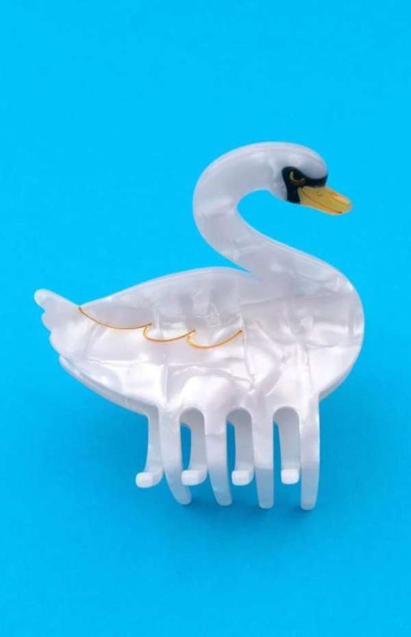 SWAN HAIR CLAW